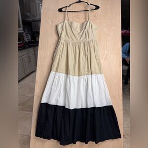 jcrew maxi dress size 10 nwt